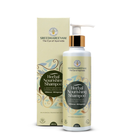 Herbal Sulphate-Free Shampoo – Keratin Repair & Hair Nourishment, 200ml