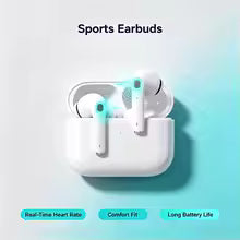 ZZLOVE Wireless Bluetooth Earbuds with Heart Rate Monitoring