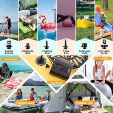 Portable Electric Air Pump – Mini Inflator & Deflator for Travel and Mats