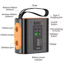 Portable Electric Air Pump – Mini Inflator & Deflator for Travel and Mats