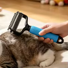 Pet Deshedding Undercoat Rake – Dog & Cat Grooming Brush