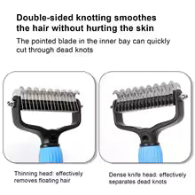 Pet Deshedding Undercoat Rake – Dog & Cat Grooming Brush